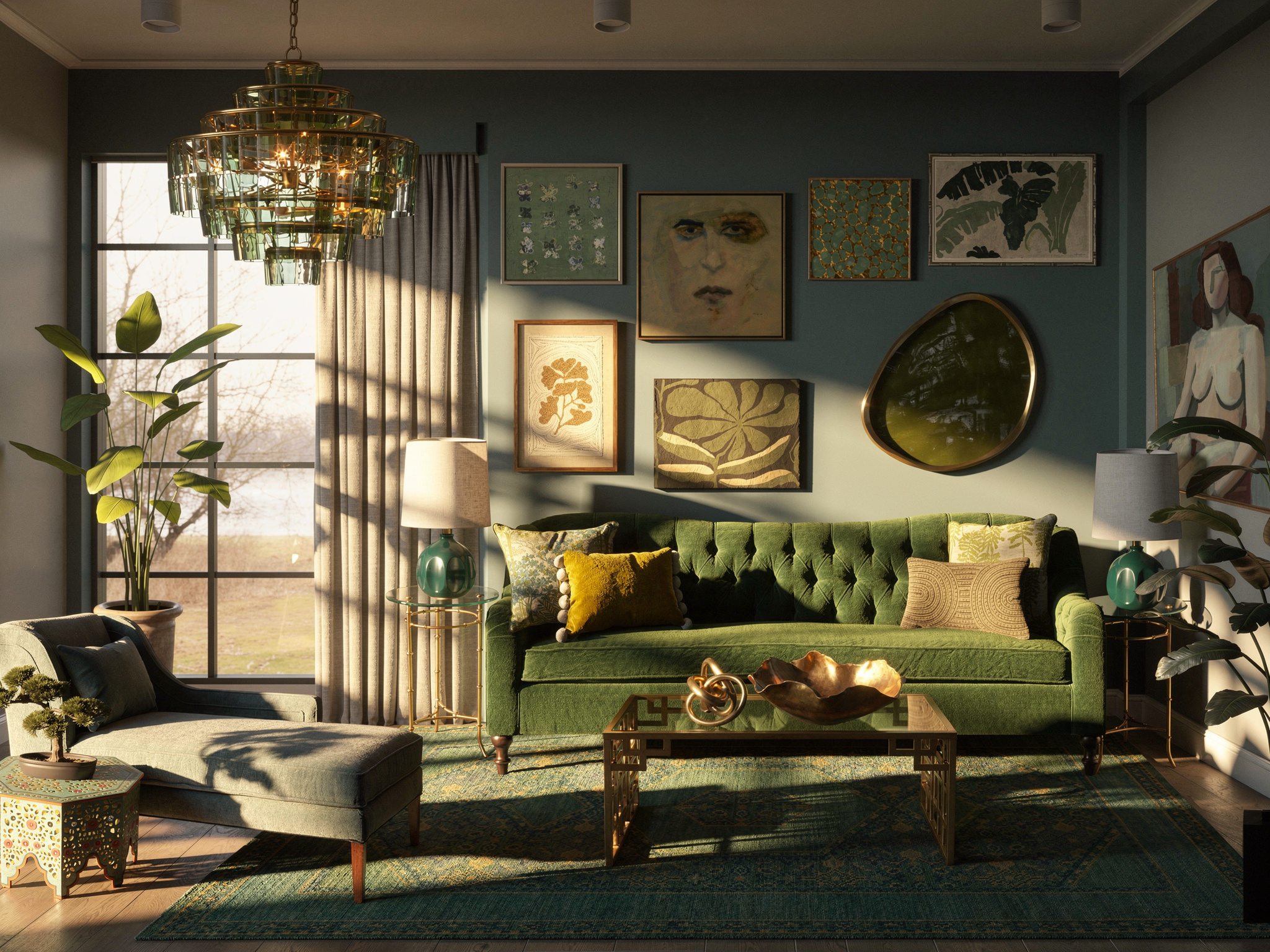 Elegant living room